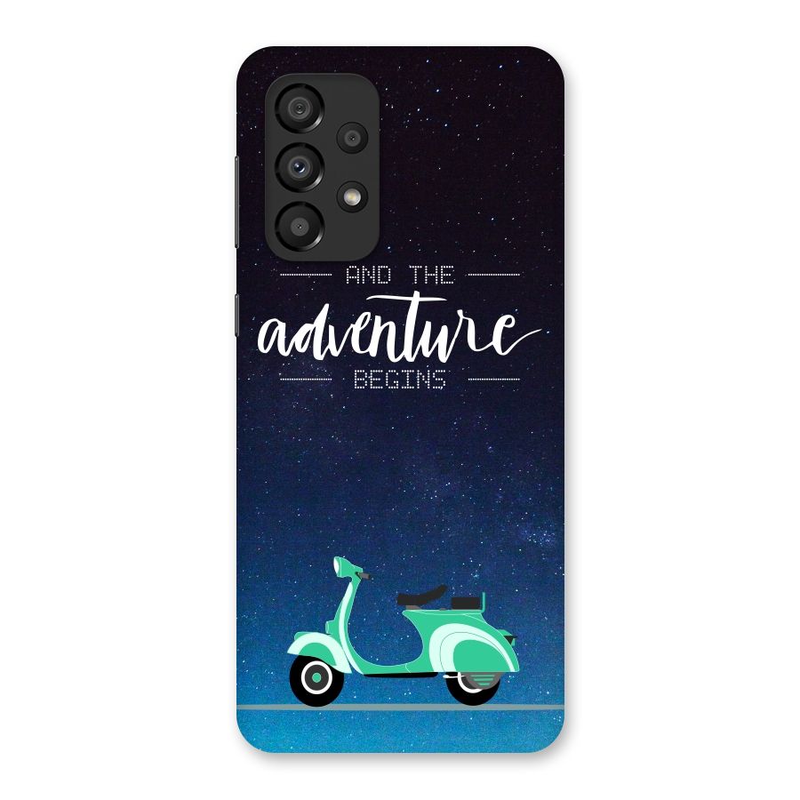Adventure Scooter Back Case for Galaxy A33 5G