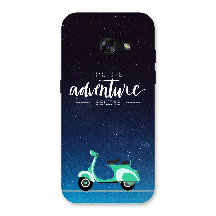 Adventure Scooter Back Case for Galaxy A3 (2017)
