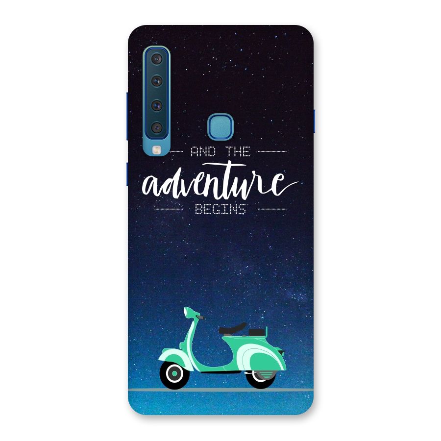 Adventure Scooter Back Case for Galaxy A9 (2018)