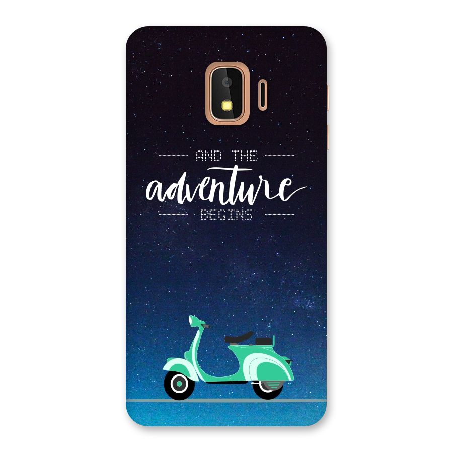 Adventure Scooter Back Case for Galaxy J2 Core
