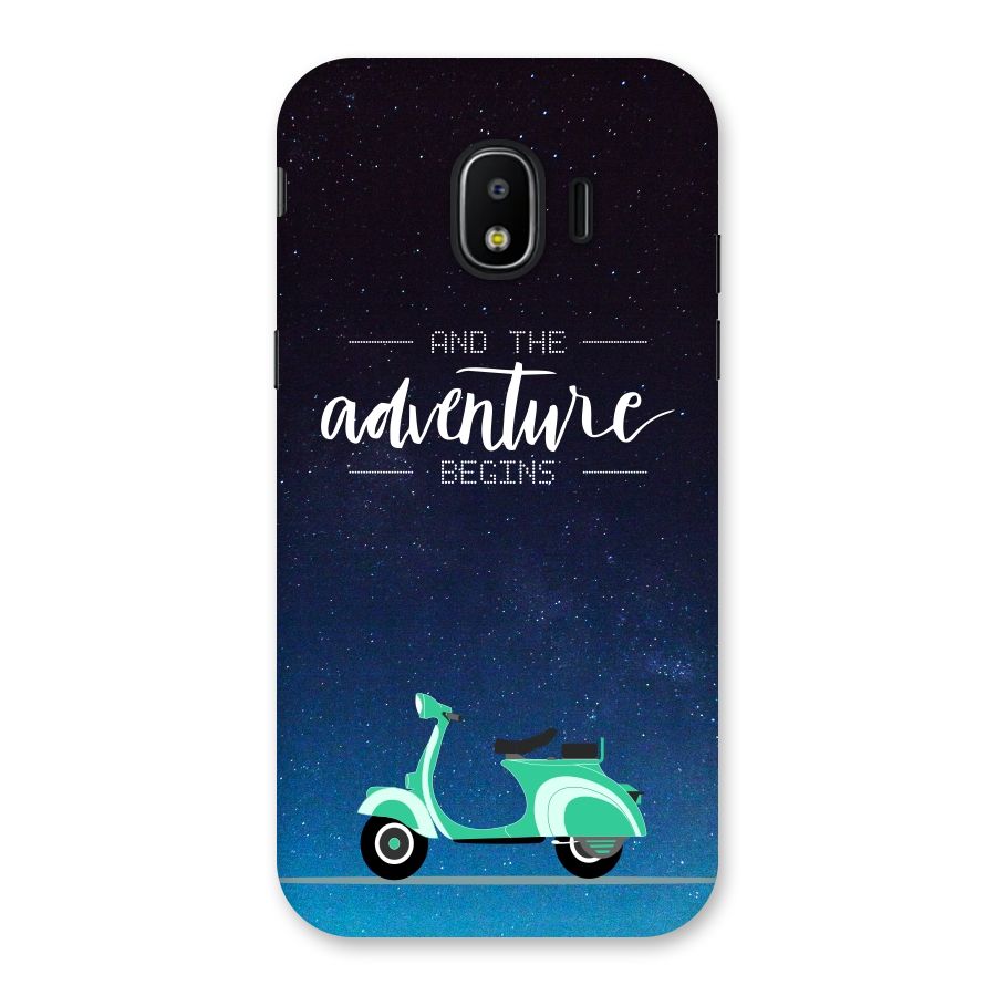 Adventure Scooter Back Case for Galaxy J2 Pro 2018