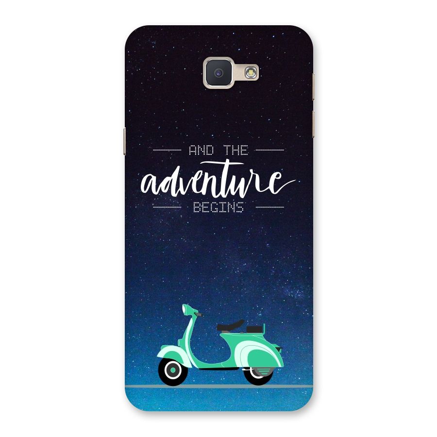 Adventure Scooter Back Case for Galaxy J5 Prime