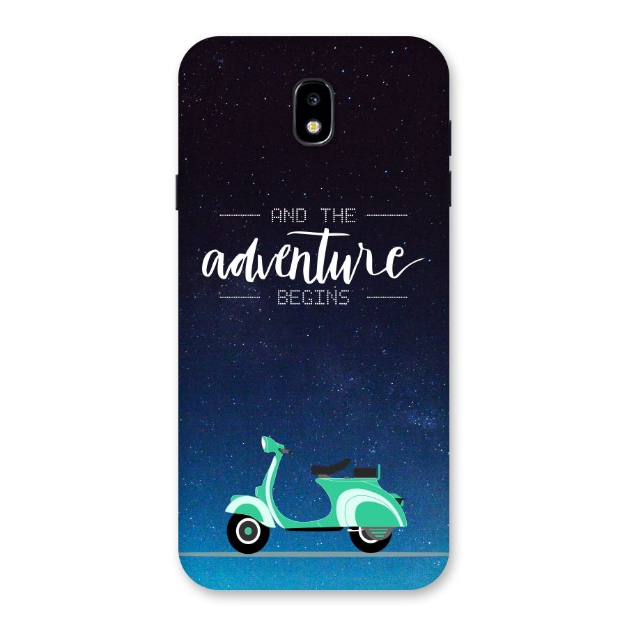 Adventure Scooter Back Case for Galaxy J7 Pro