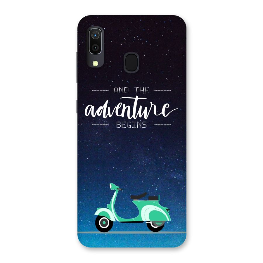 Adventure Scooter Back Case for Galaxy M10s