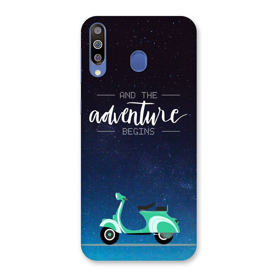 Adventure Scooter Back Case for Galaxy M30