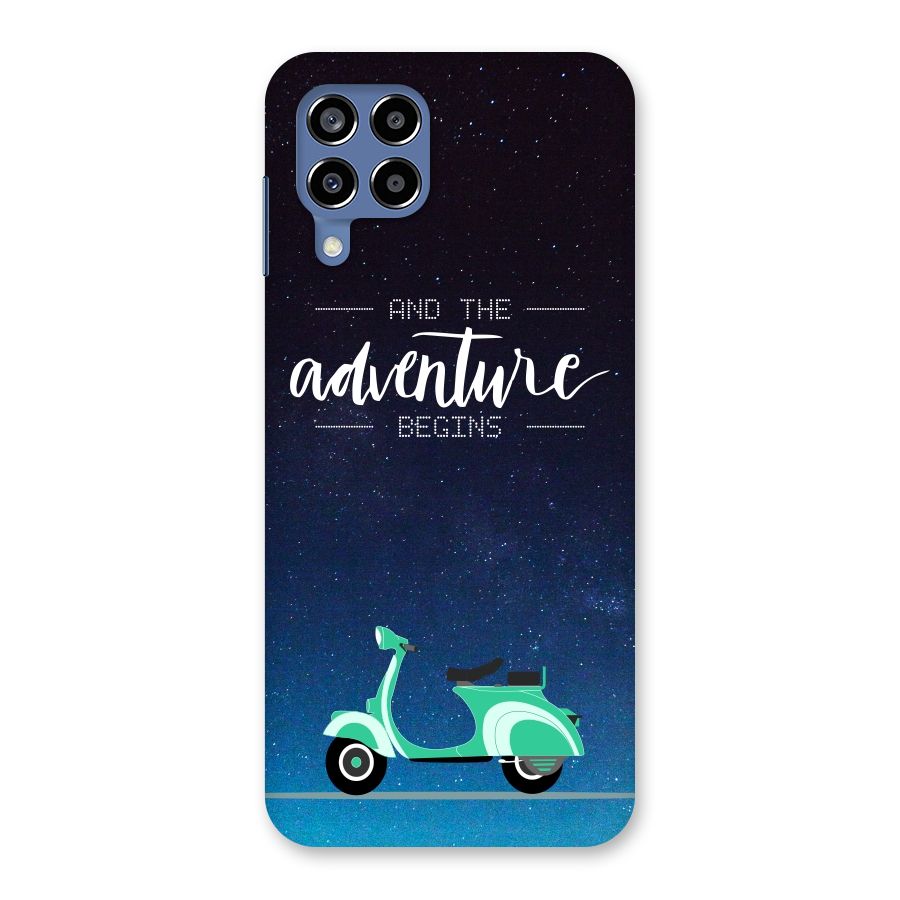 Adventure Scooter Back Case for Galaxy M53 5G