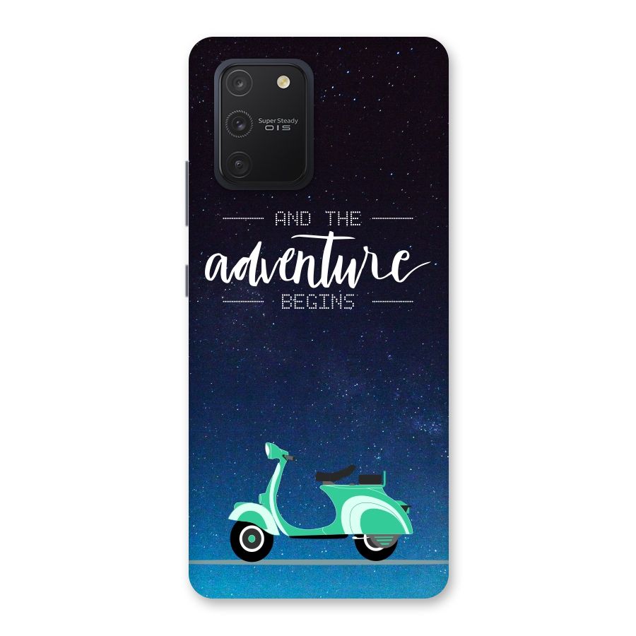 Adventure Scooter Back Case for Galaxy S10 Lite