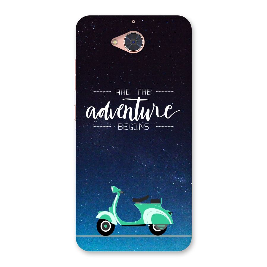 Adventure Scooter Back Case for Gionee S6 Pro