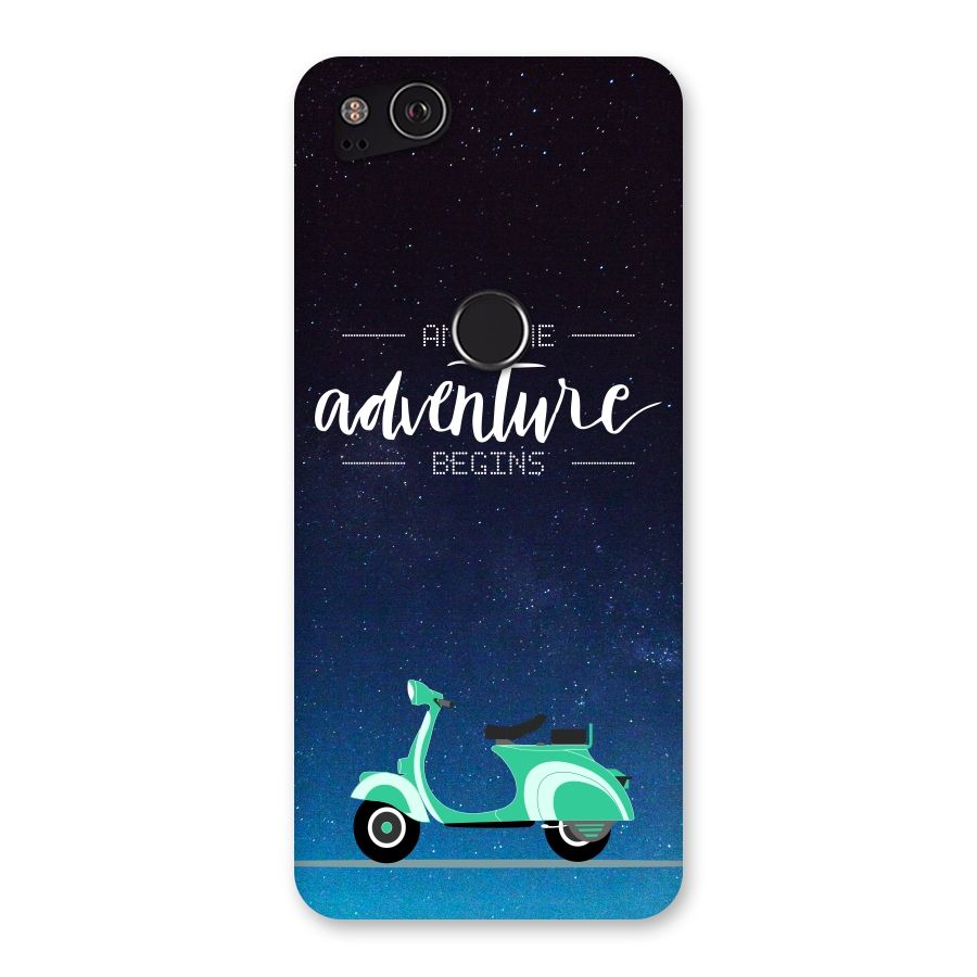 Adventure Scooter Back Case for Google Pixel 2