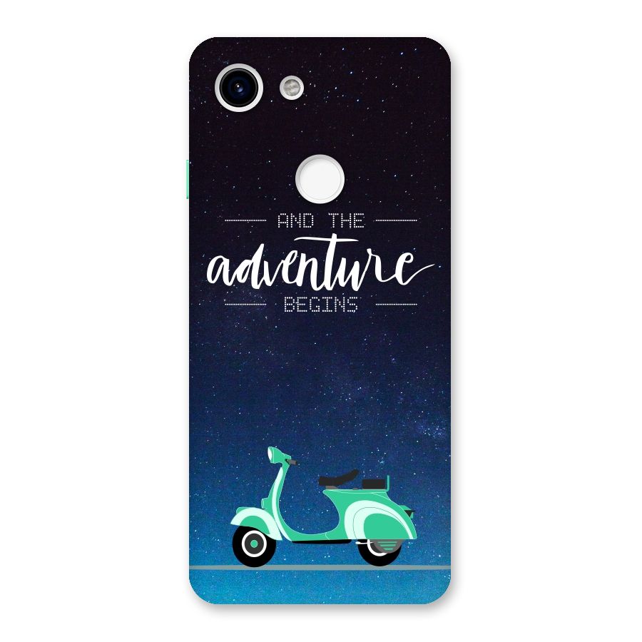 Adventure Scooter Back Case for Google Pixel 3