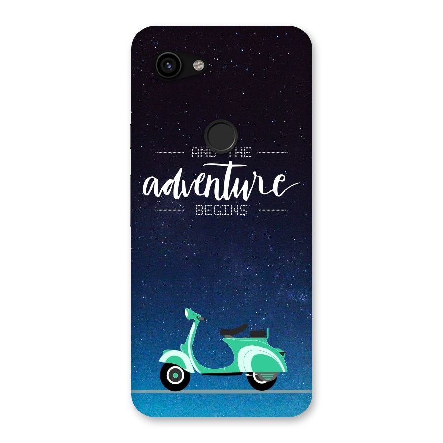 Adventure Scooter Back Case for Google Pixel 3a