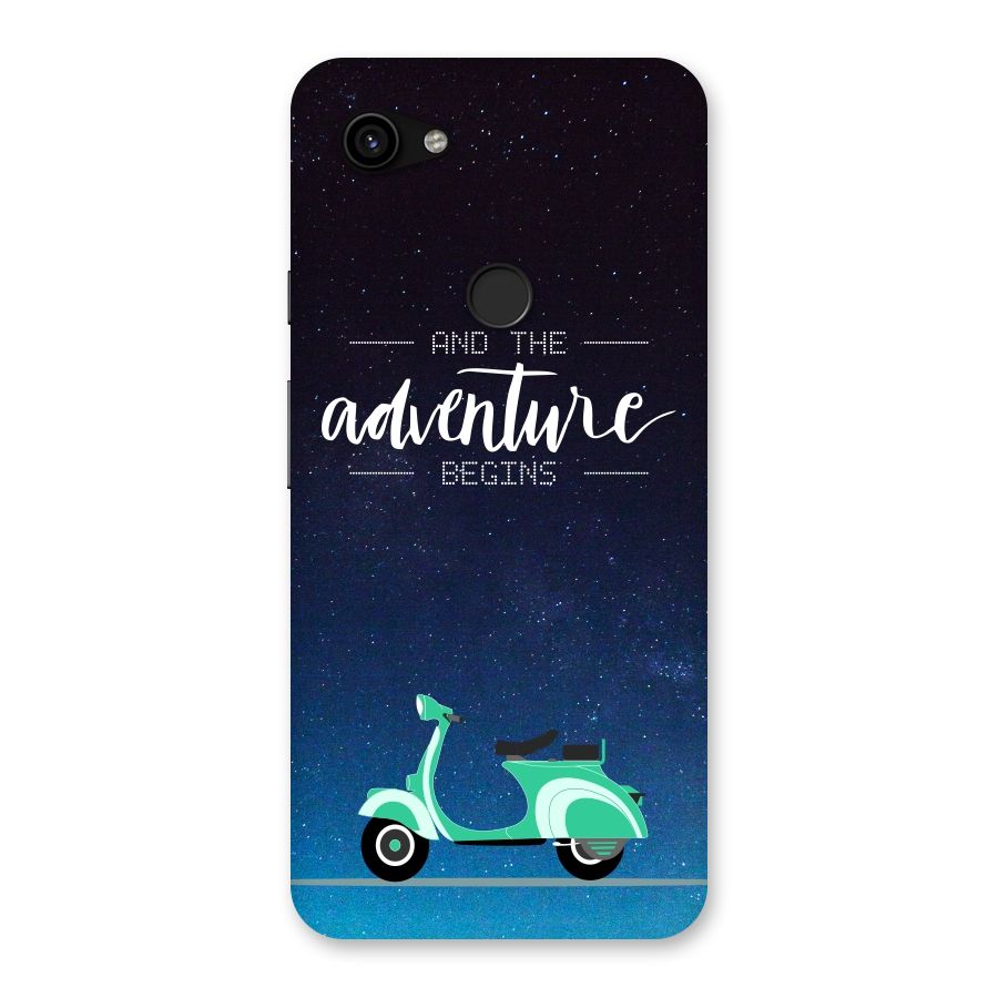 Adventure Scooter Back Case for Google Pixel 3a XL