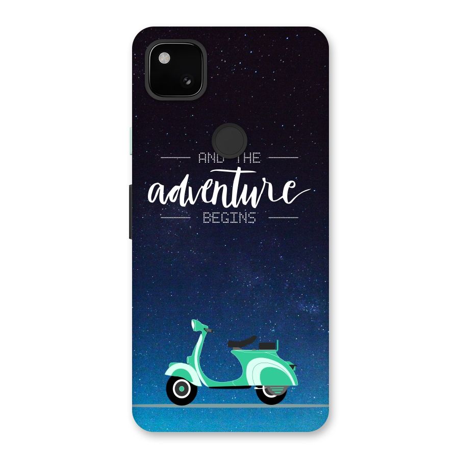 Adventure Scooter Back Case for Google Pixel 4a