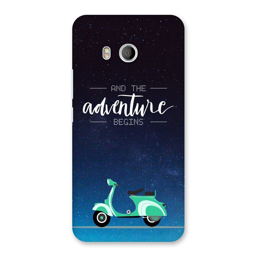 Adventure Scooter Back Case for HTC U11