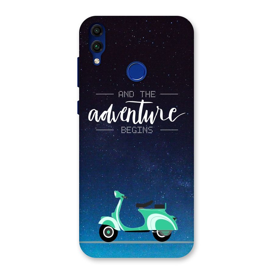 Adventure Scooter Back Case for Honor 8C