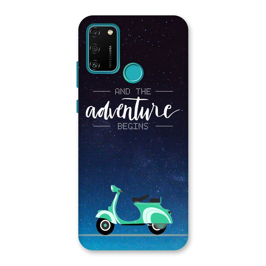 Adventure Scooter Back Case for Honor 9A