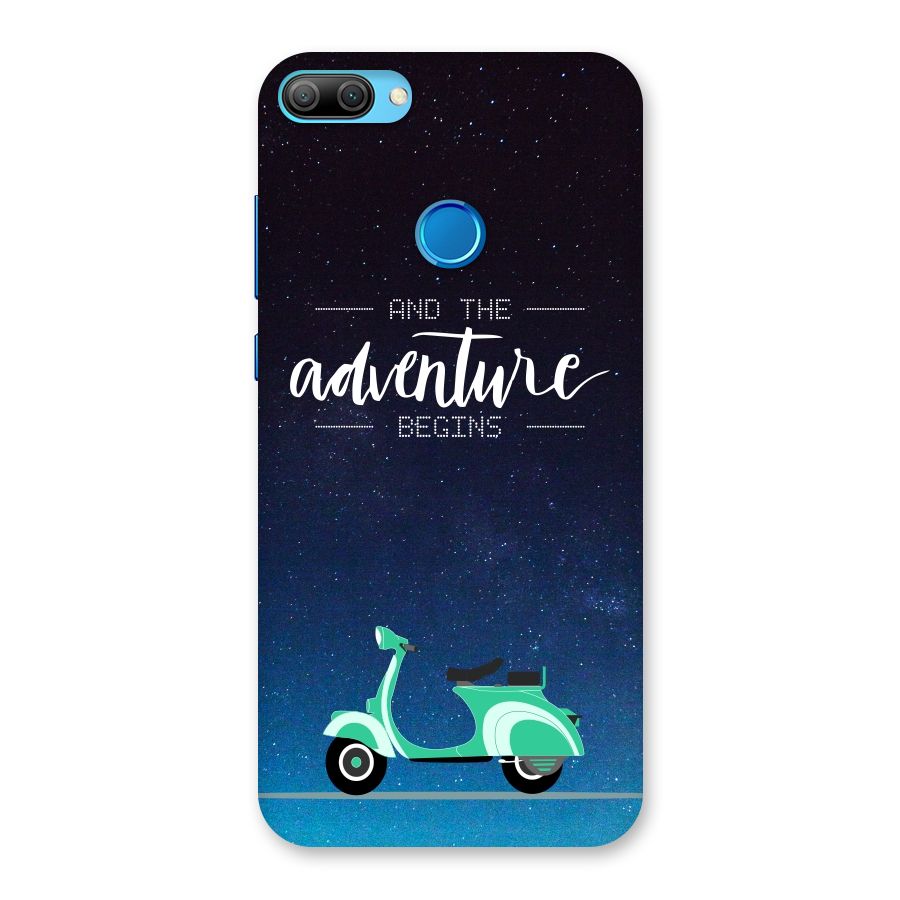 Adventure Scooter Back Case for Honor 9N