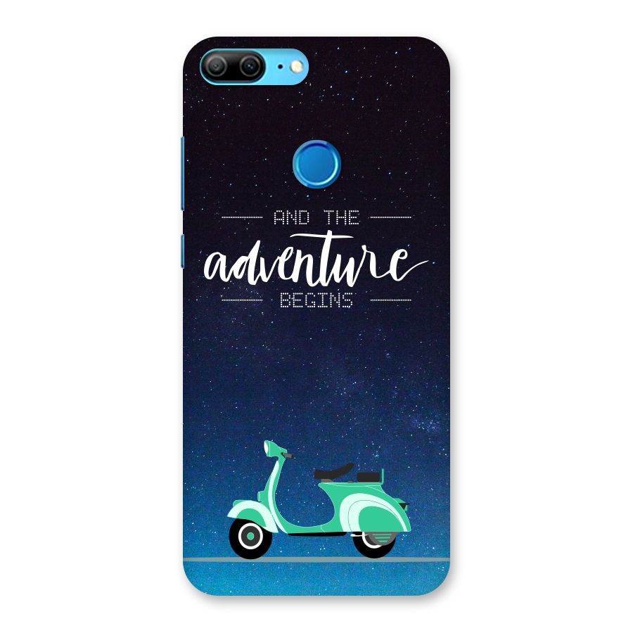 Adventure Scooter Back Case for Honor 9 Lite