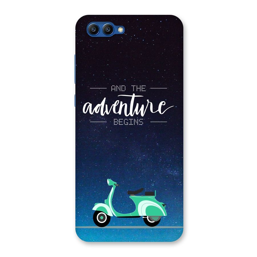 Adventure Scooter Back Case for Honor View 10