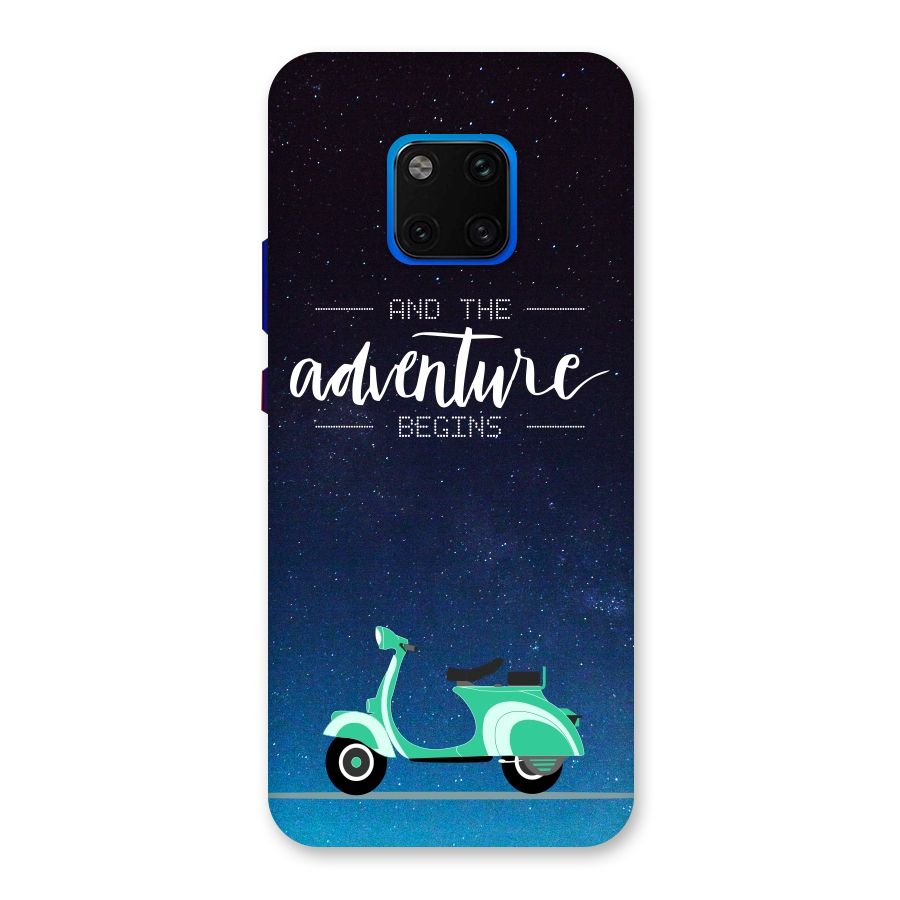 Adventure Scooter Back Case for Huawei Mate 20 Pro