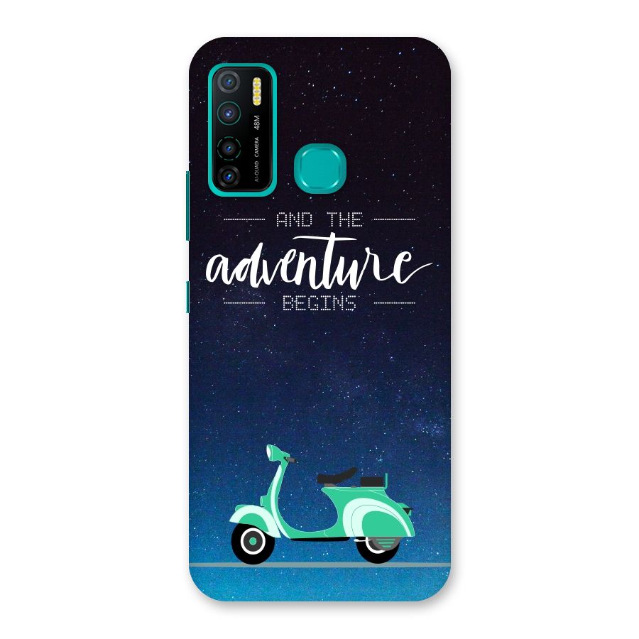 Adventure Scooter Back Case for Infinix Hot 9 Pro