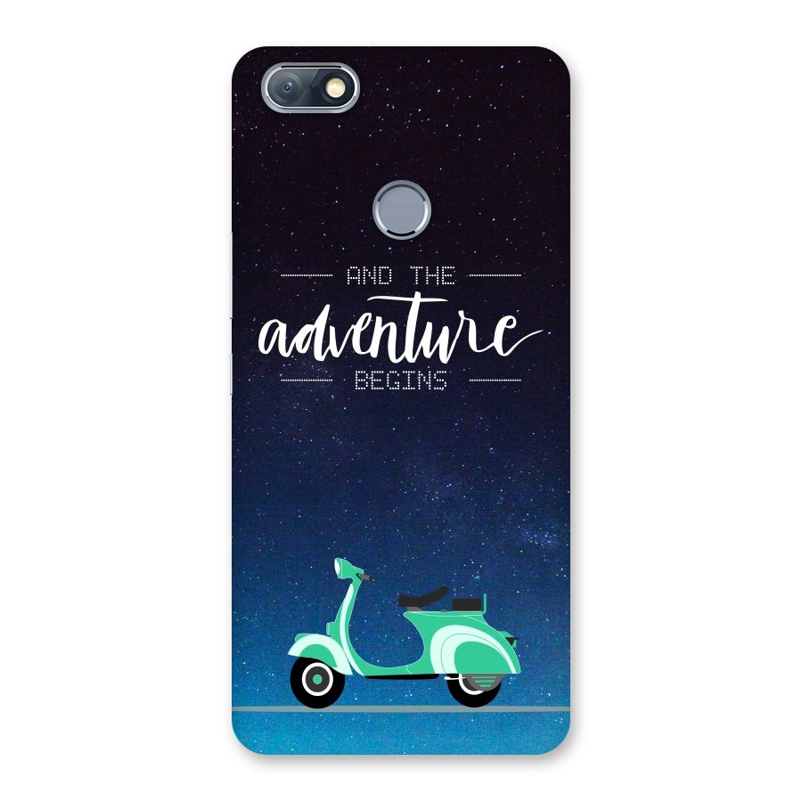 Adventure Scooter Back Case for Infinix Note 5