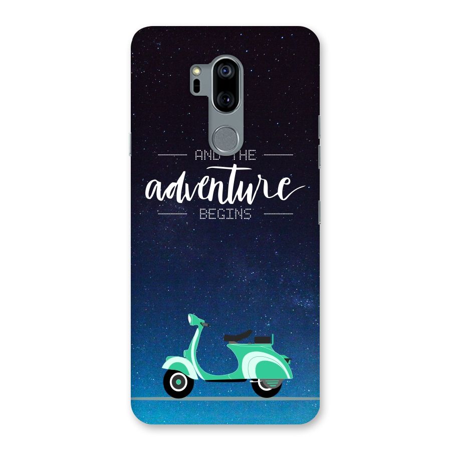 Adventure Scooter Back Case for LG G7