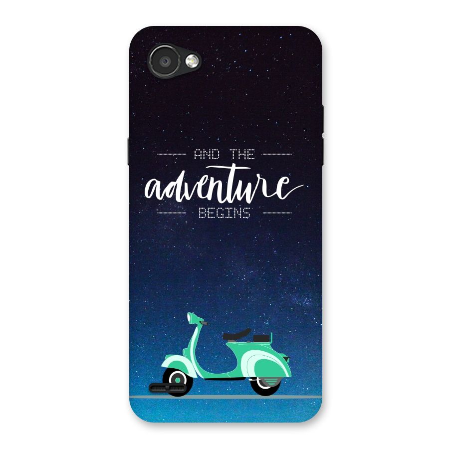 Adventure Scooter Back Case for LG Q6