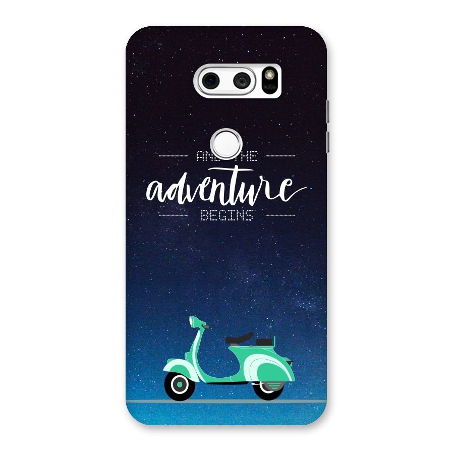 Adventure Scooter Back Case for LG V30