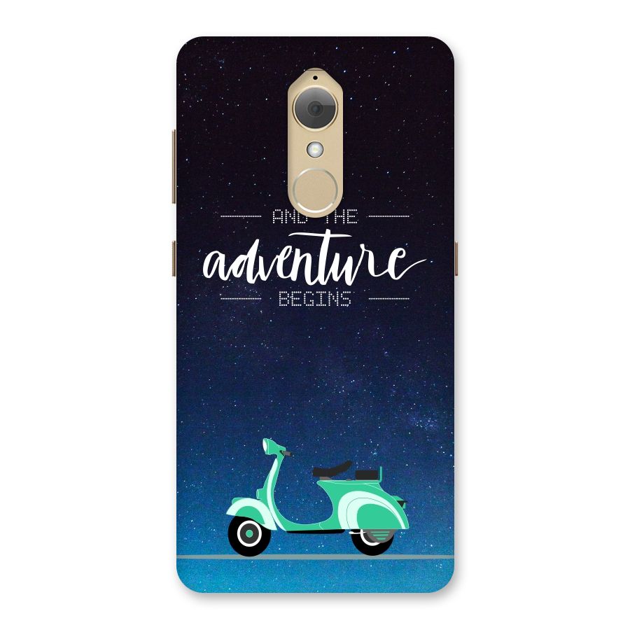 Adventure Scooter Back Case for Lenovo K8