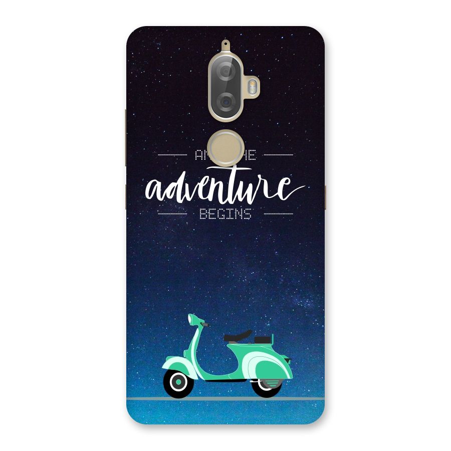 Adventure Scooter Back Case for Lenovo K8 Plus