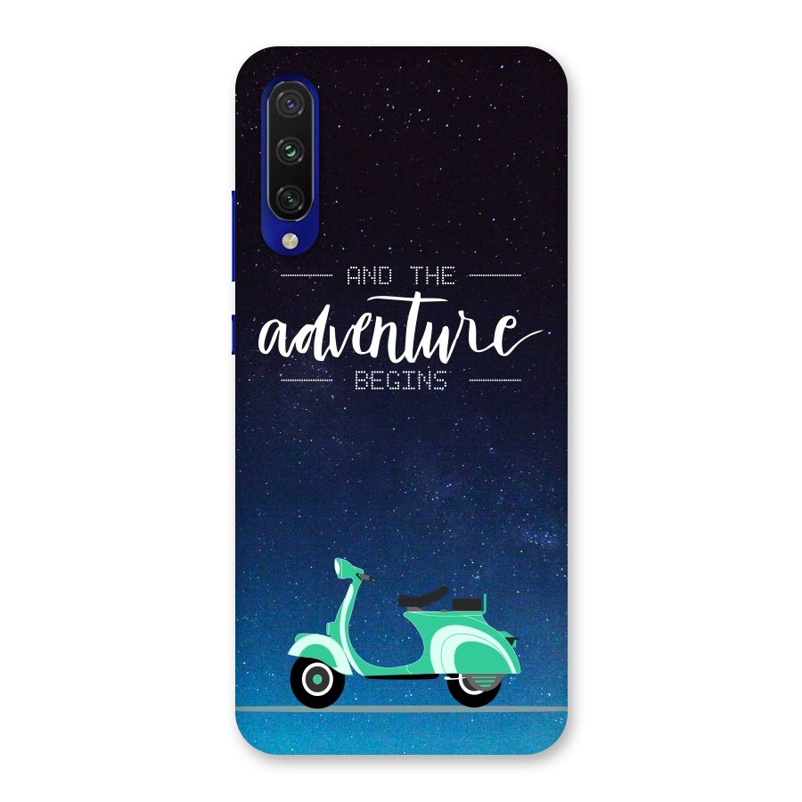 Adventure Scooter Back Case for Mi A3
