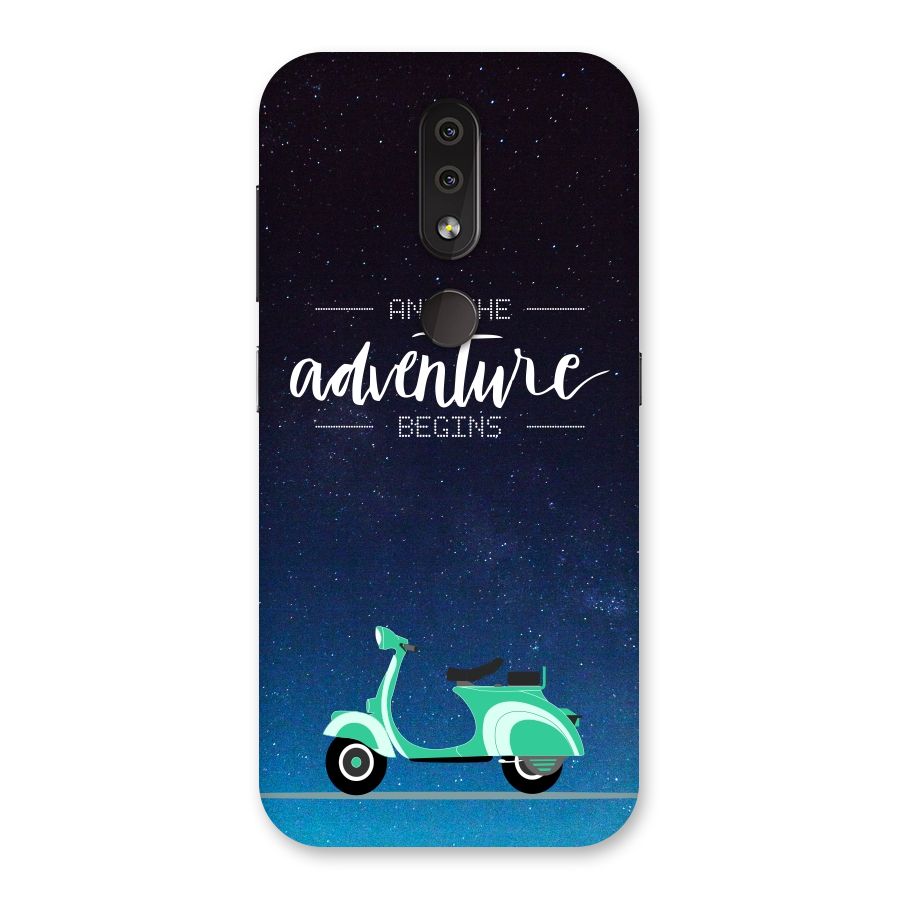 Adventure Scooter Back Case for Nokia 4.2