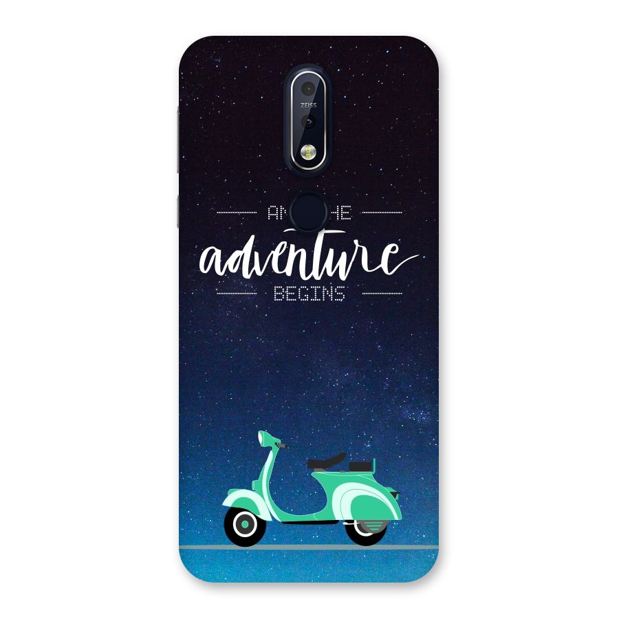 Adventure Scooter Back Case for Nokia 7.1