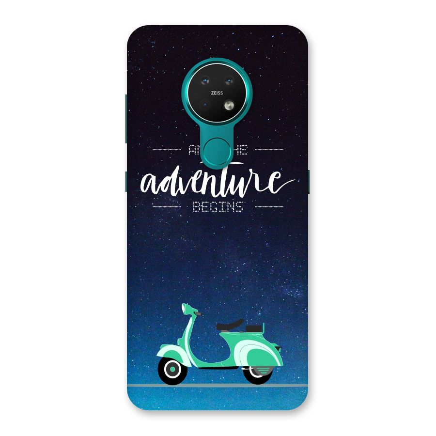 Adventure Scooter Back Case for Nokia 7.2