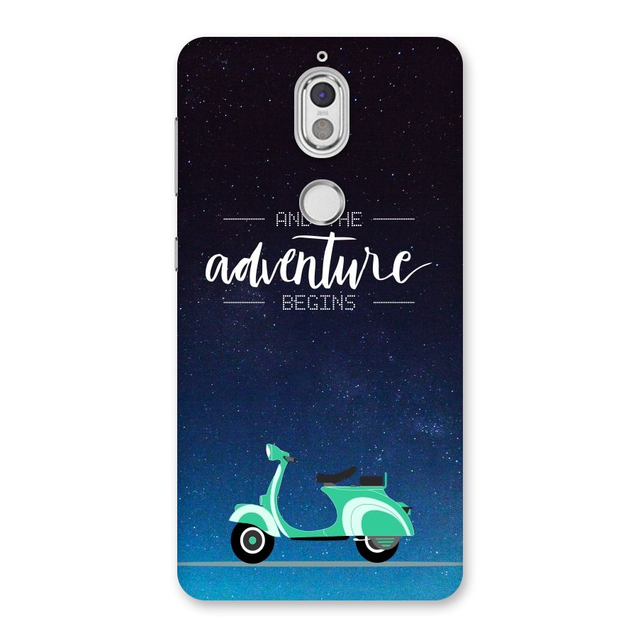 Adventure Scooter Back Case for Nokia 7