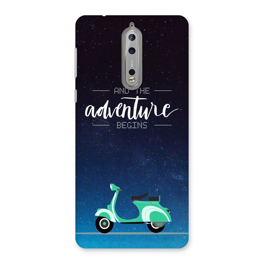 Adventure Scooter Back Case for Nokia 8