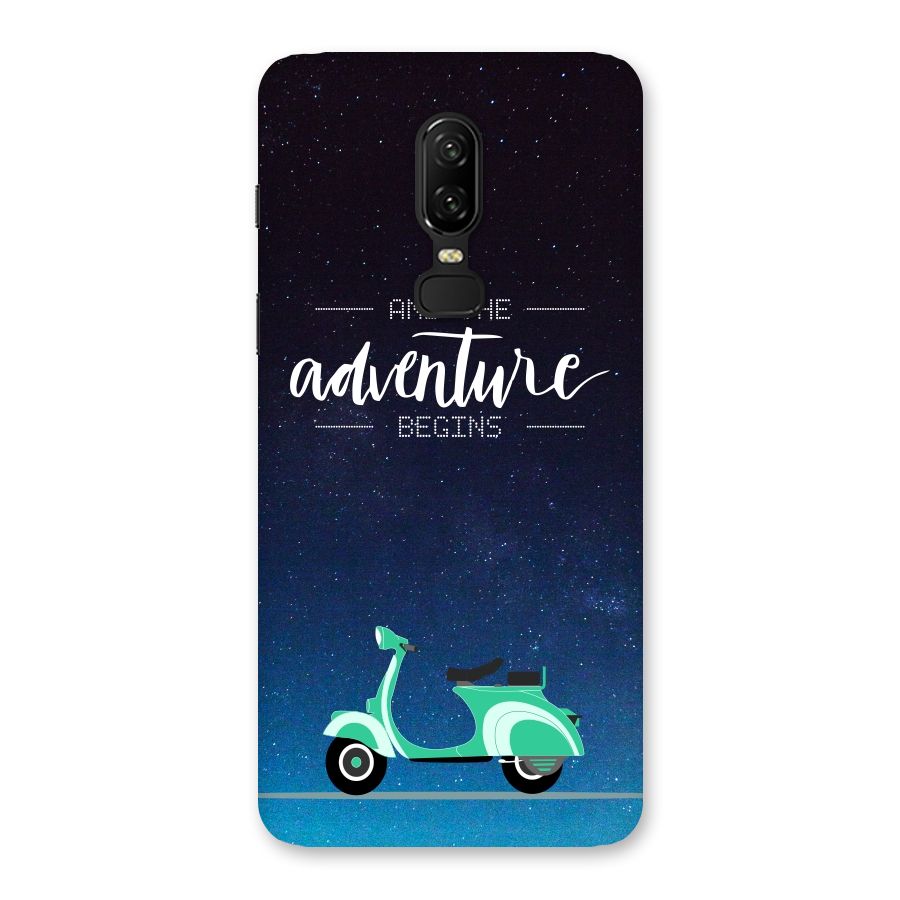 Adventure Scooter Back Case for OnePlus 6