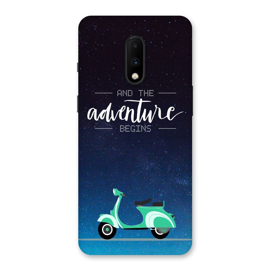 Adventure Scooter Back Case for OnePlus 7