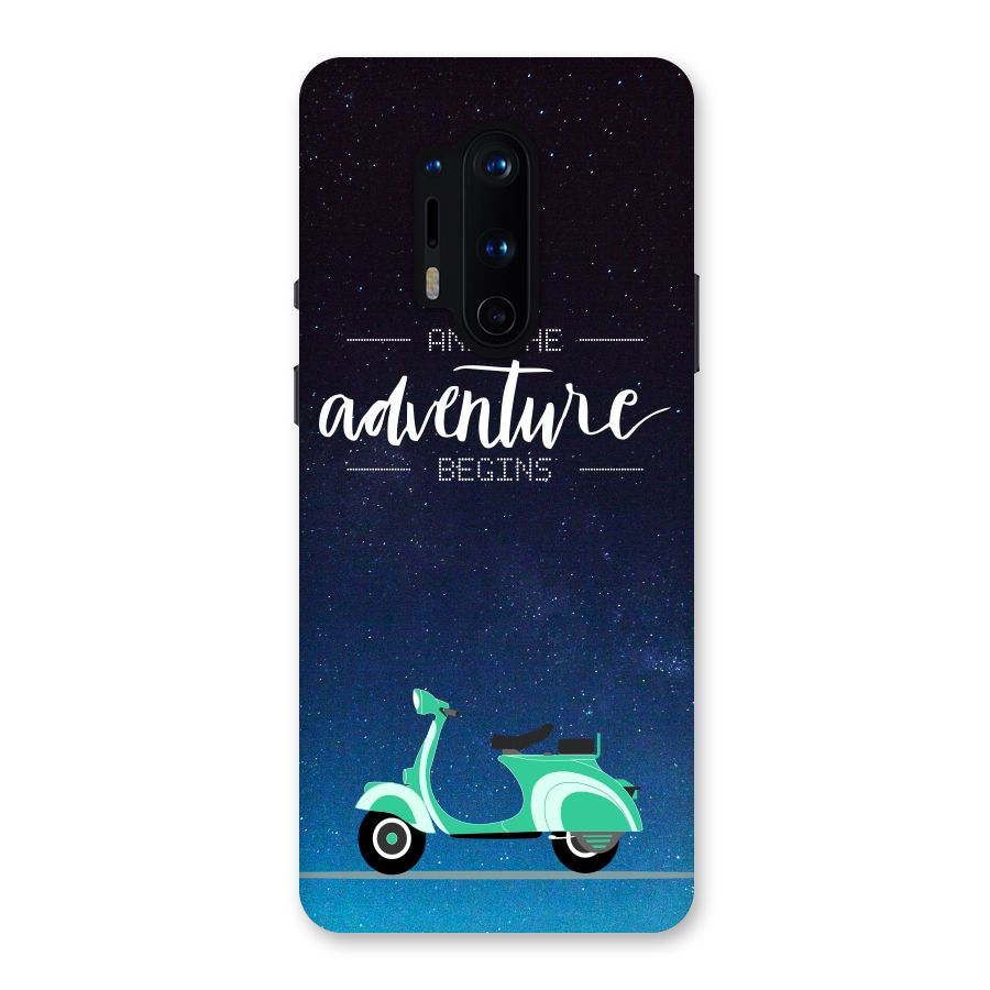 Adventure Scooter Back Case for OnePlus 8 Pro
