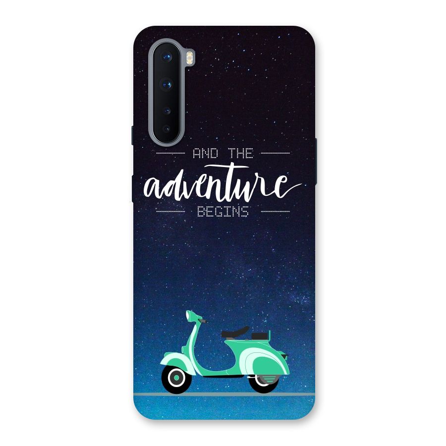 Adventure Scooter Back Case for OnePlus Nord