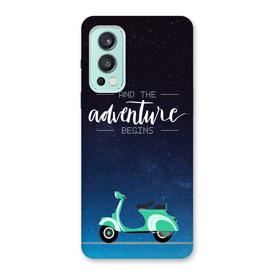 Adventure Scooter Back Case for OnePlus Nord 2 5G