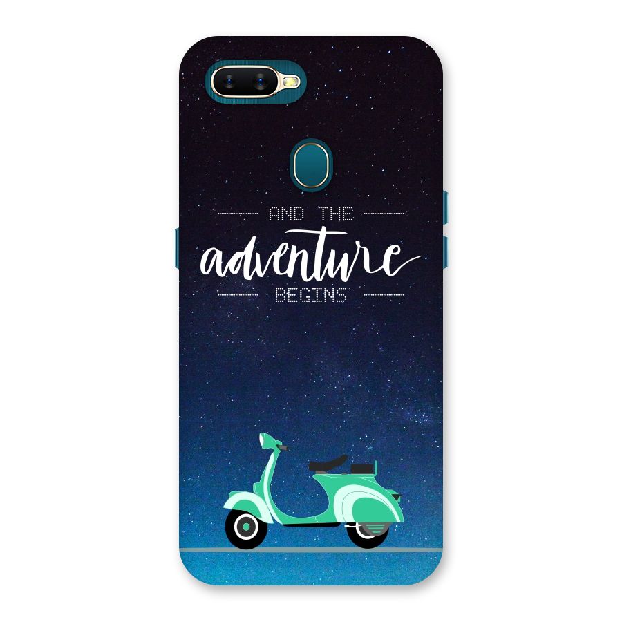 Adventure Scooter Back Case for Oppo A11k