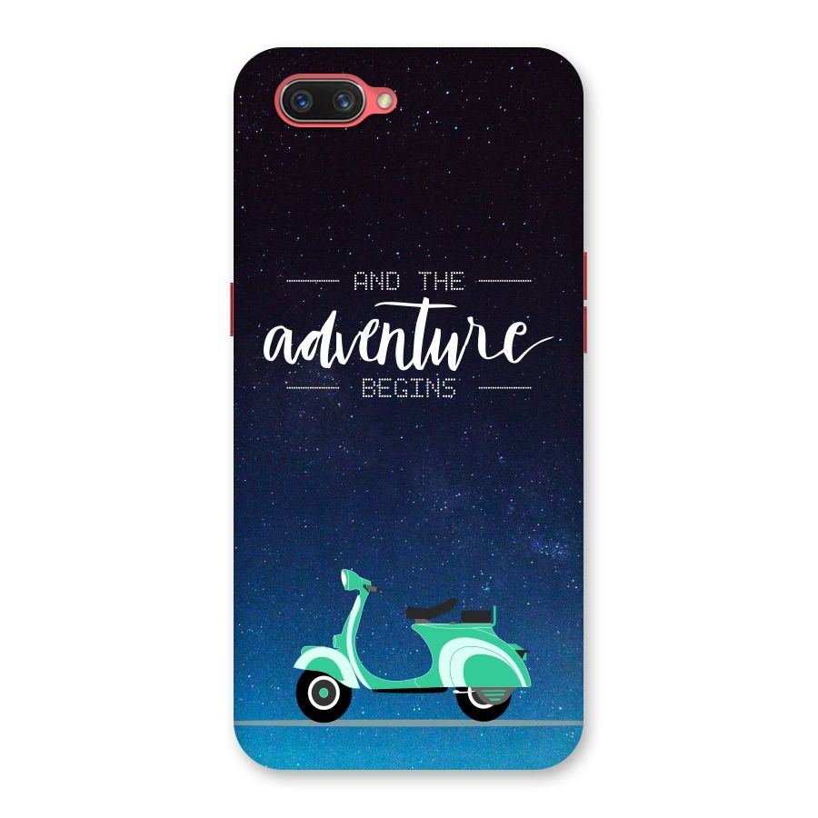 Adventure Scooter Back Case for Oppo A3s