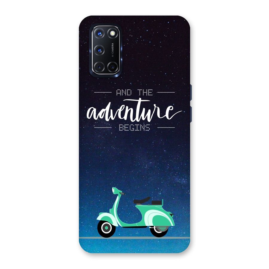 Adventure Scooter Back Case for Oppo A52