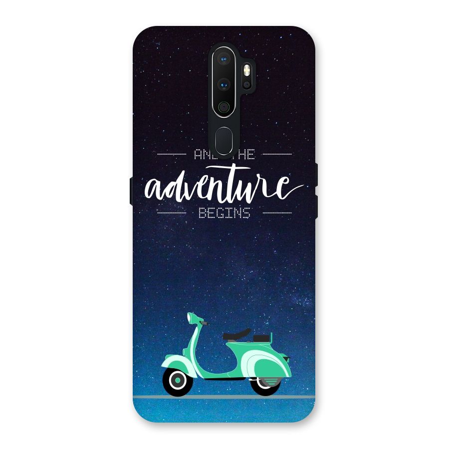 Adventure Scooter Back Case for Oppo A5 (2020)