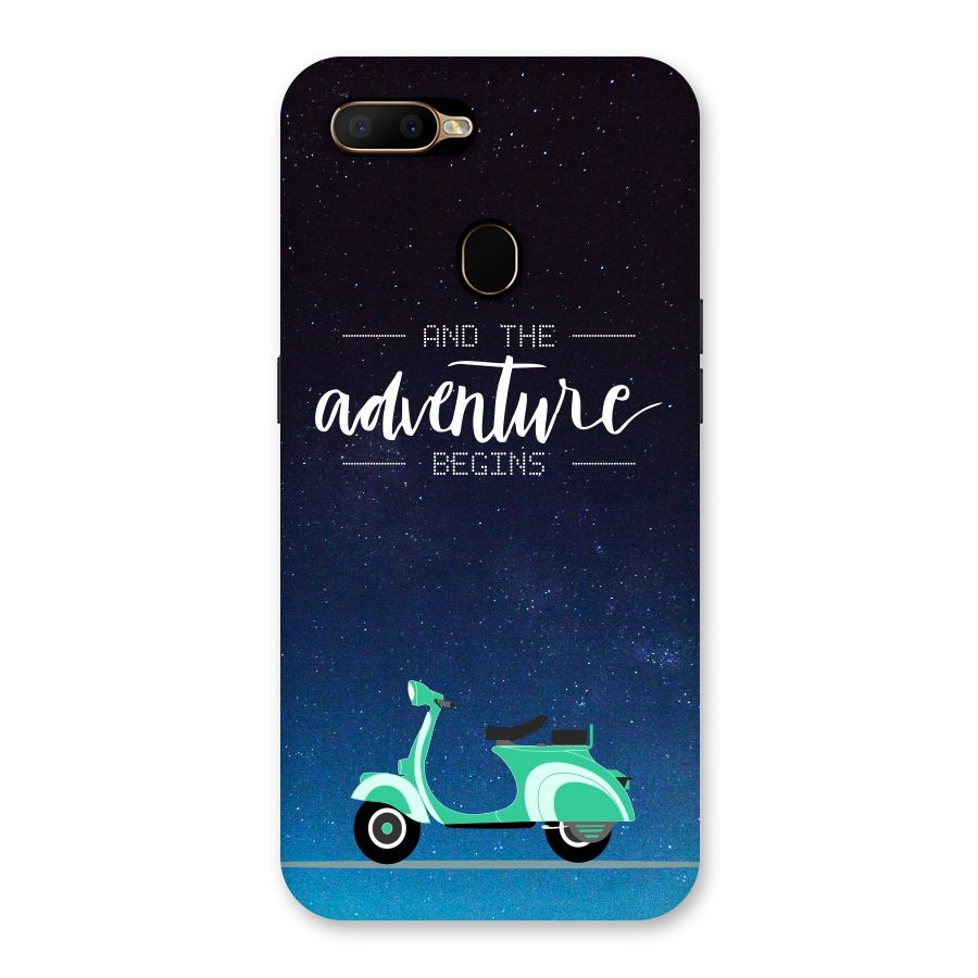 Adventure Scooter Back Case for Oppo A5s