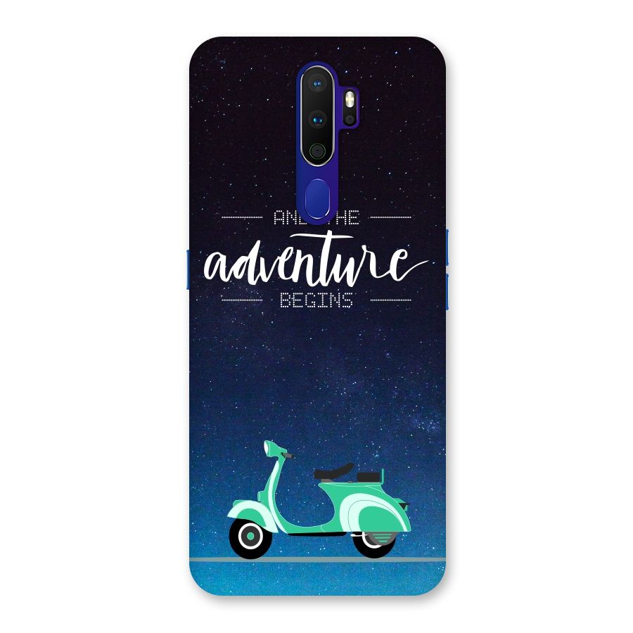 Adventure Scooter Back Case for Oppo A9 (2020)