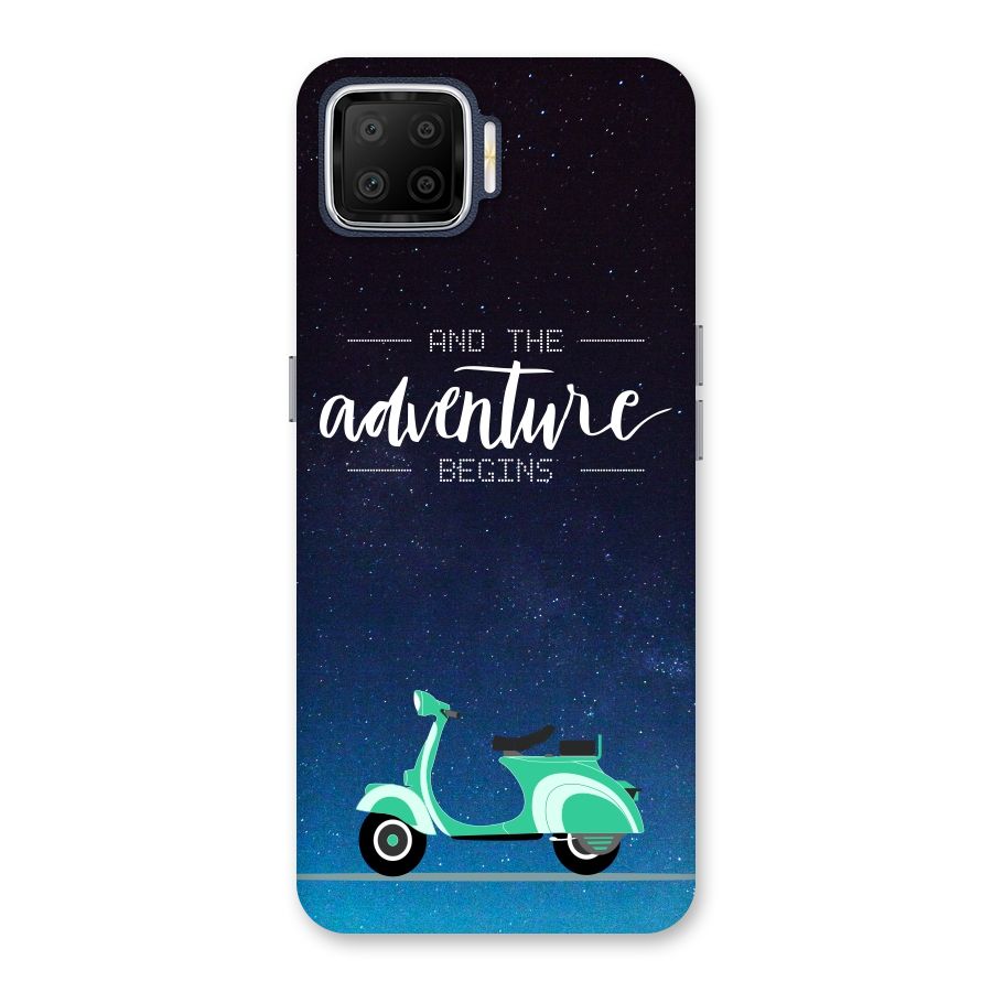 Adventure Scooter Back Case for Oppo F17