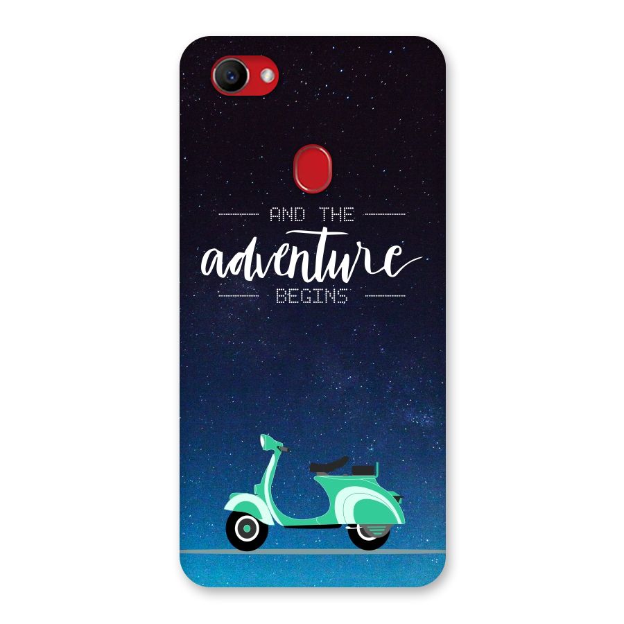 Adventure Scooter Back Case for Oppo F7